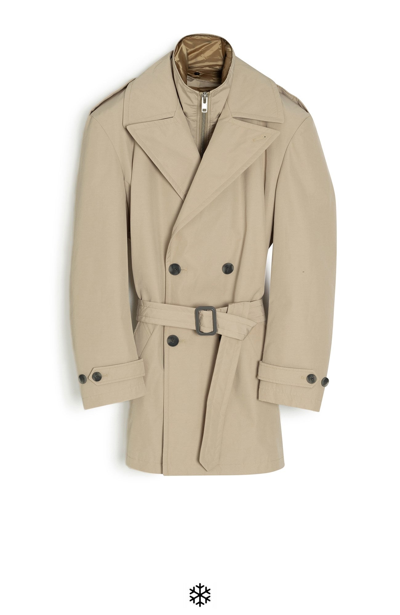Anikan Beige Trenchcoat - MENS - Cardinal of Canada - CA - Anikan Beige Trenchcoat