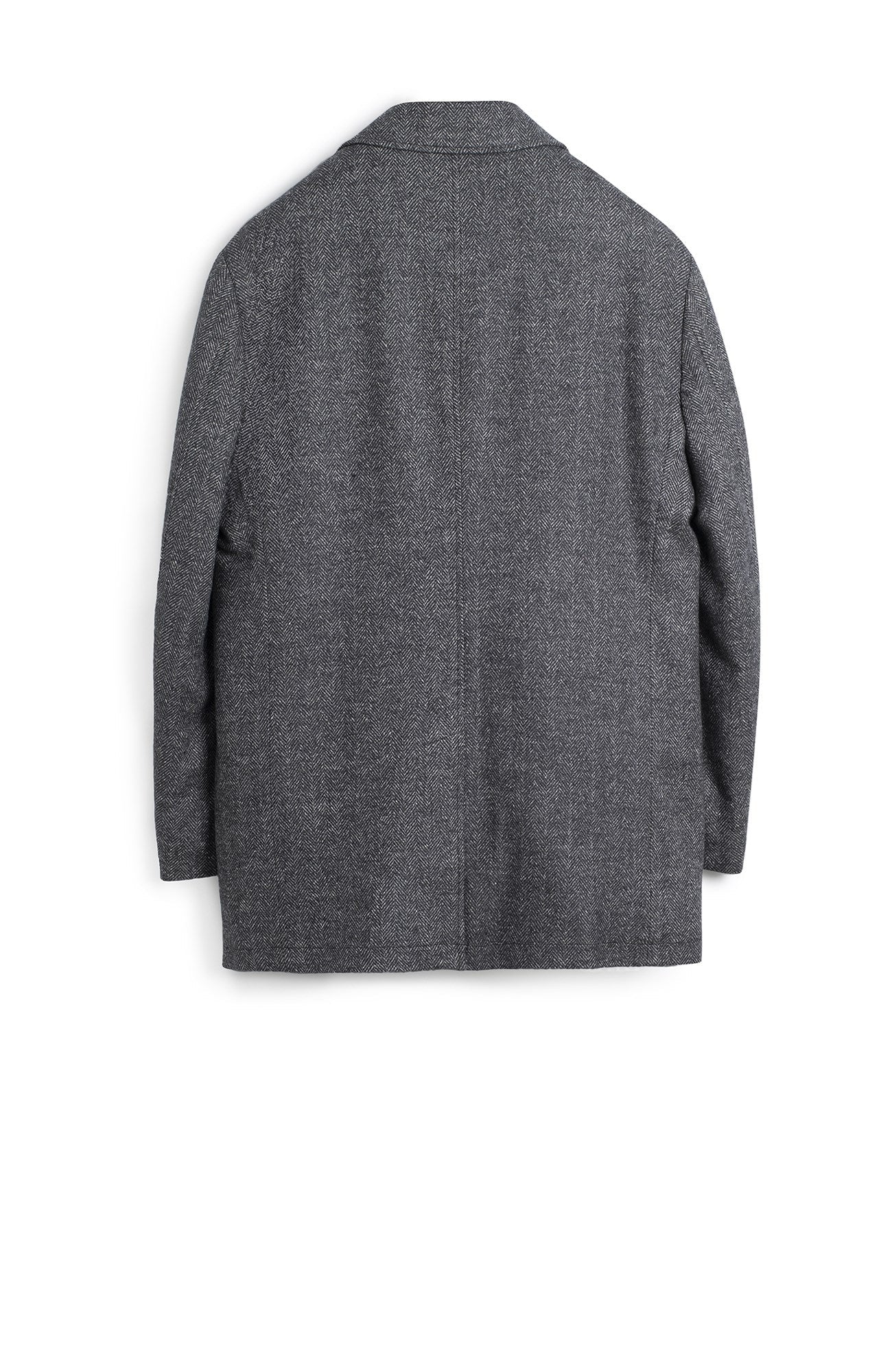Bowie Charcoal Herringone Jacket - MENS - Cardinal of Canada - CA - Bowie Charcoal Herringone Jacket