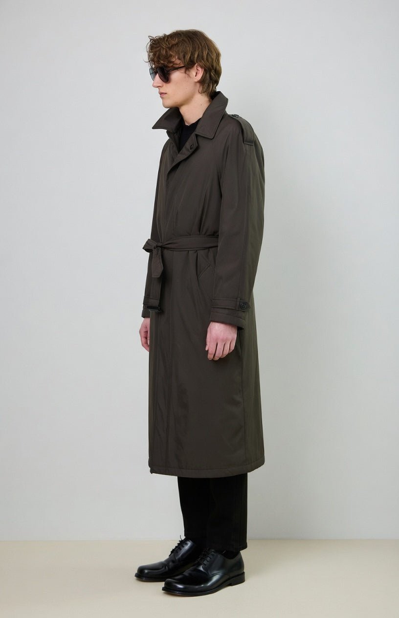 Limited Edition: Hans Charcoal Trenchcoat - MENS - Cardinal of Canada - CA - Limited Edition: Hans Charcoal Trenchcoat