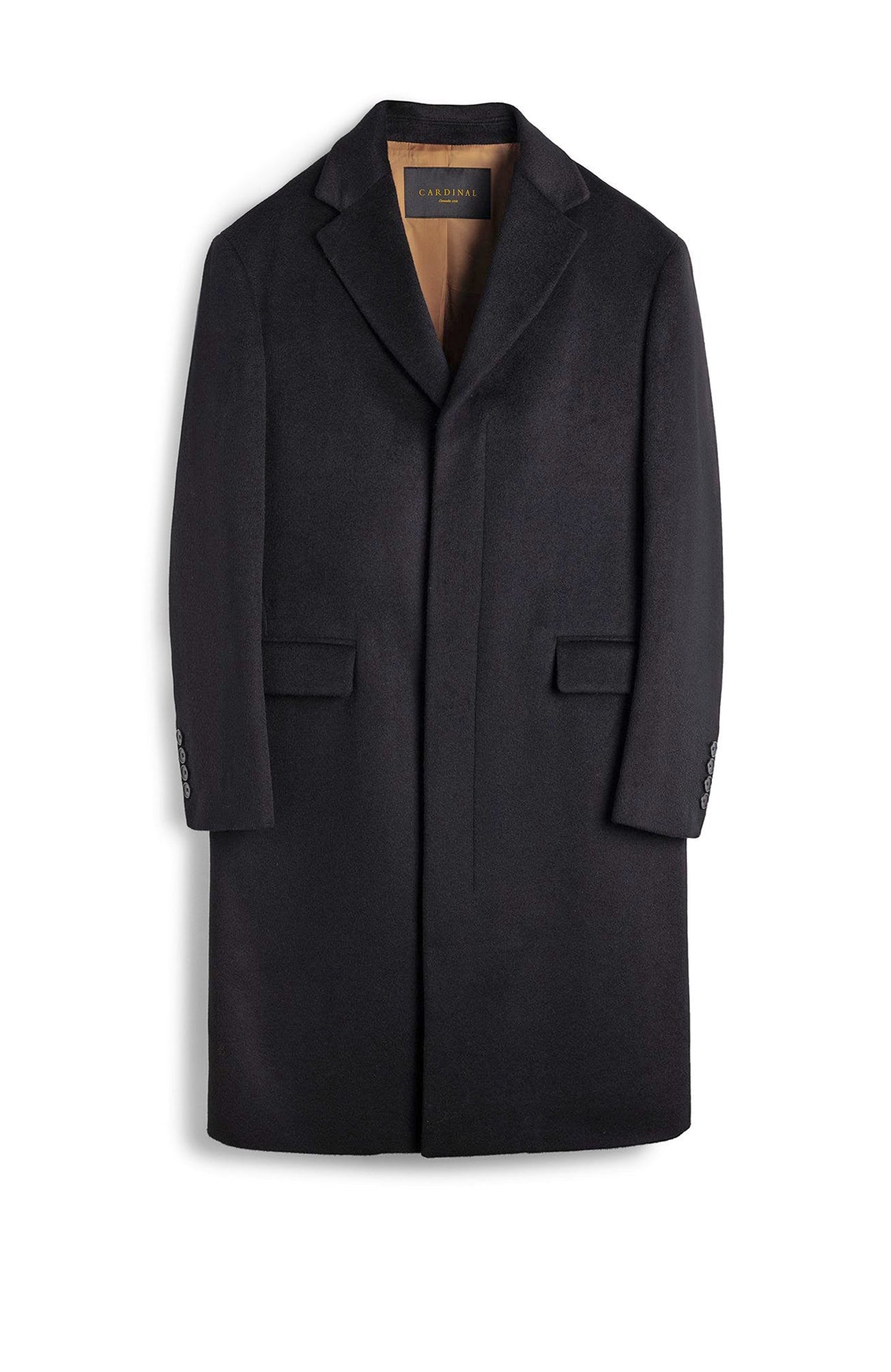 LIMITED EDITION: MERCER BLACK CASHMERE TOPCOAT - MENS - Cardinal of Canada - CA - LIMITED EDITION: MERCER BLACK CASHMERE TOPCOAT