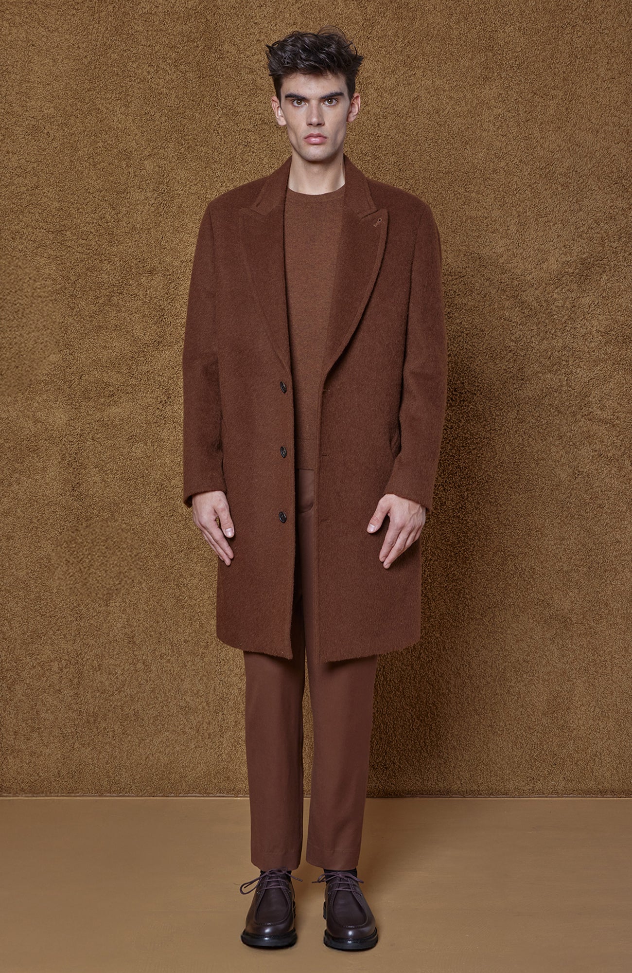 MERCURY WOOL AND ALPACA BLEND TOPCOAT - MENS - Cardinal of Canada - CA - MERCURY WOOL AND ALPACA BLEND TOPCOAT