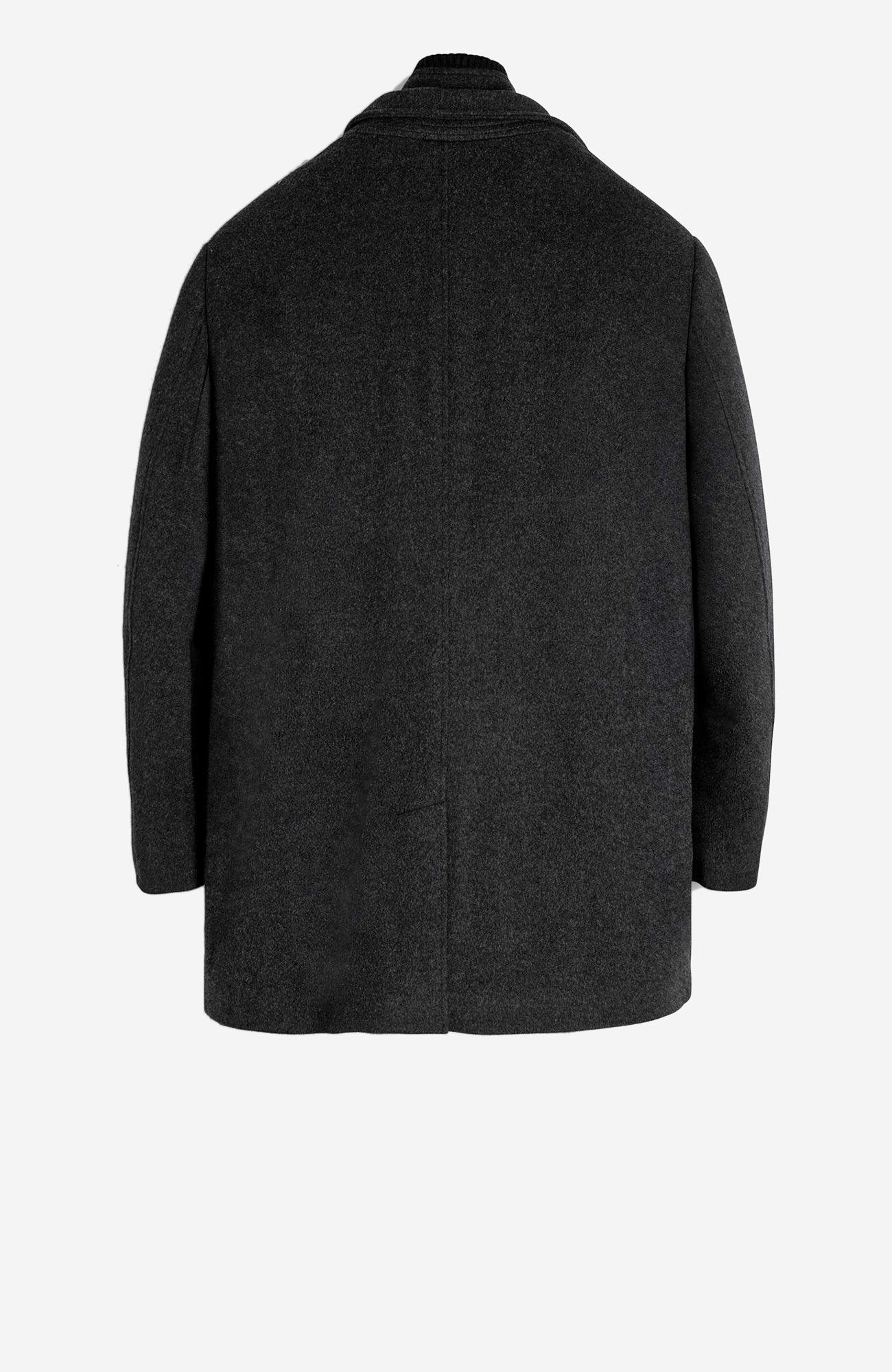 Mont - Royal Black Wool & Cashmere Car Coat - Cardinal of Canada - CA - Mont - Royal Black Wool & Cashmere Car Coat