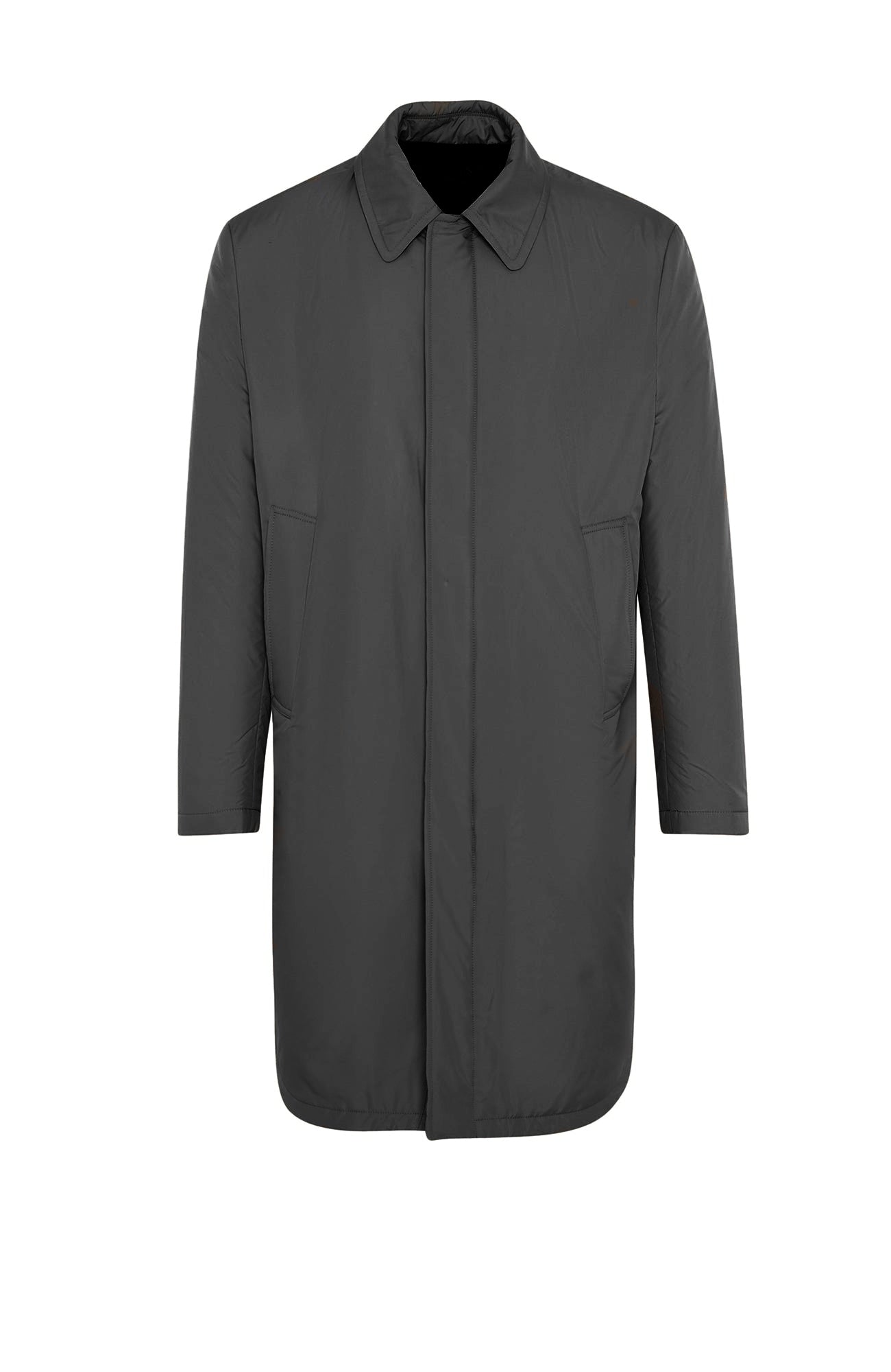 NOAH BLACK WOOL & CASHMERE TOPCOAT - MENS - Cardinal of Canada - CA - NOAH BLACK WOOL & CASHMERE TOPCOAT