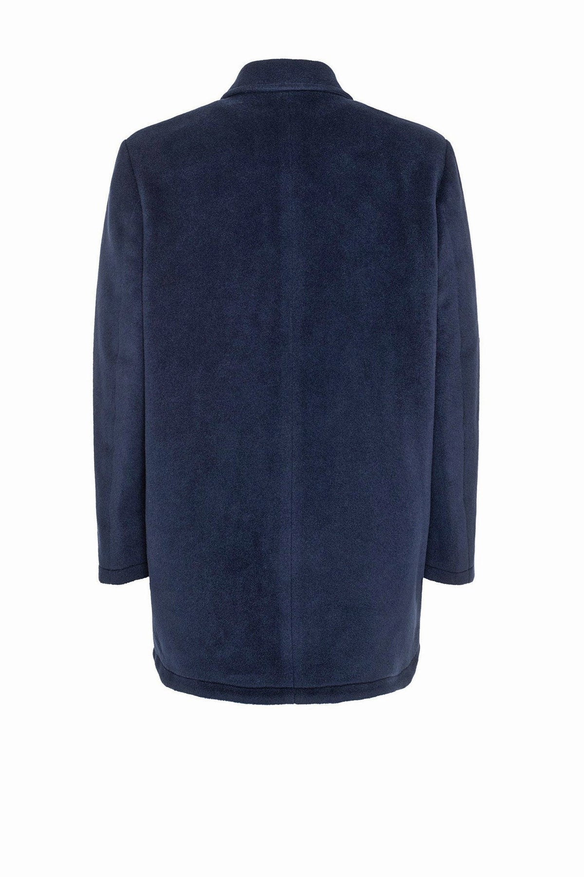 Soda Navy Wool Topcoat - MENS - Cardinal of Canada-CA - Soda Navy Wool Topcoat