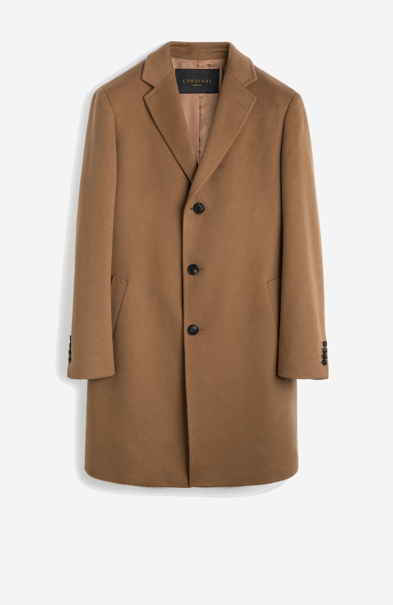 St. Pierre Cashmere Topcoat In Vicuna - Dress - Cardinal of Canada - CA - St. Pierre Cashmere Topcoat In Vicuna