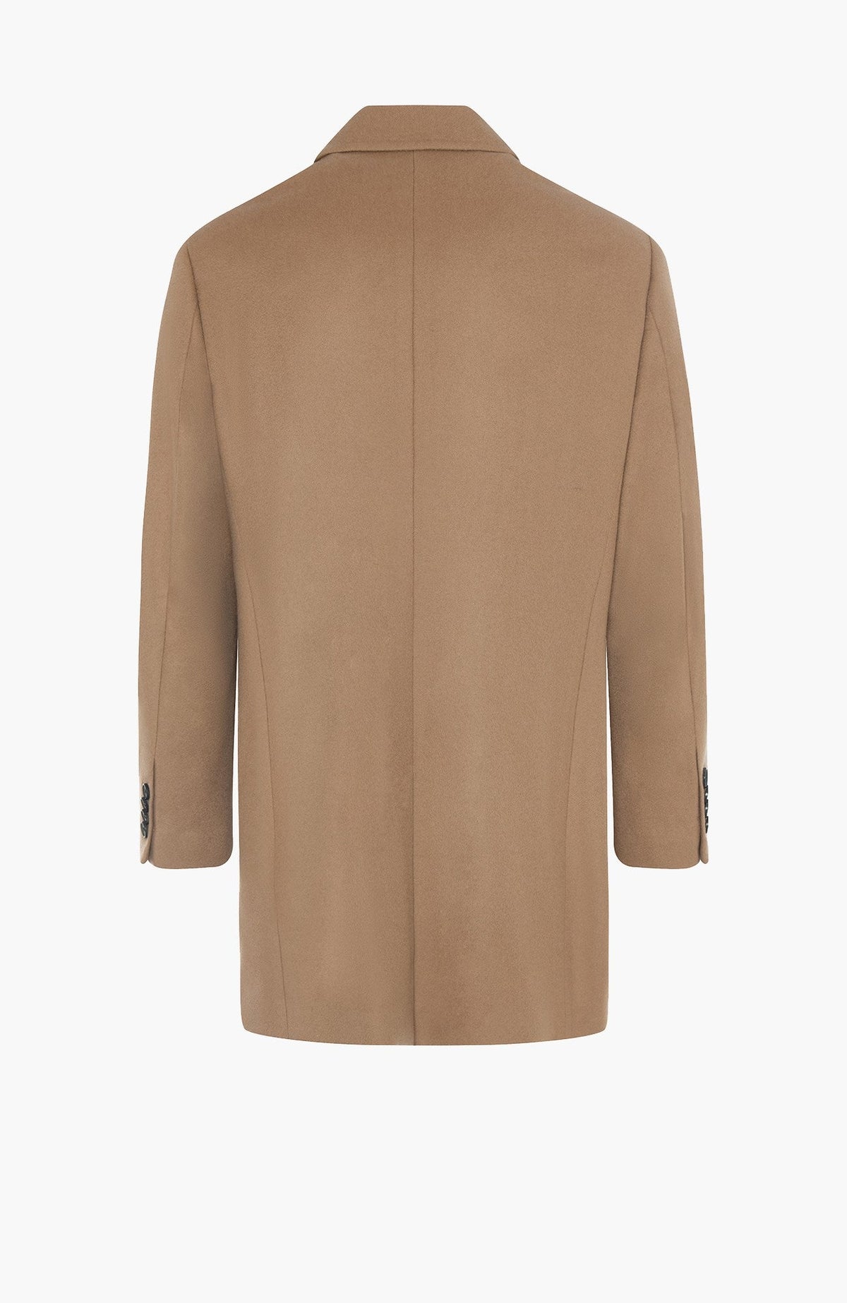 St. Pierre Lightweight Cashmere Topcoat in Camel - MENS - Cardinal of Canada-CA - St. Pierre Lightweight Cashmere Topcoat in Camel