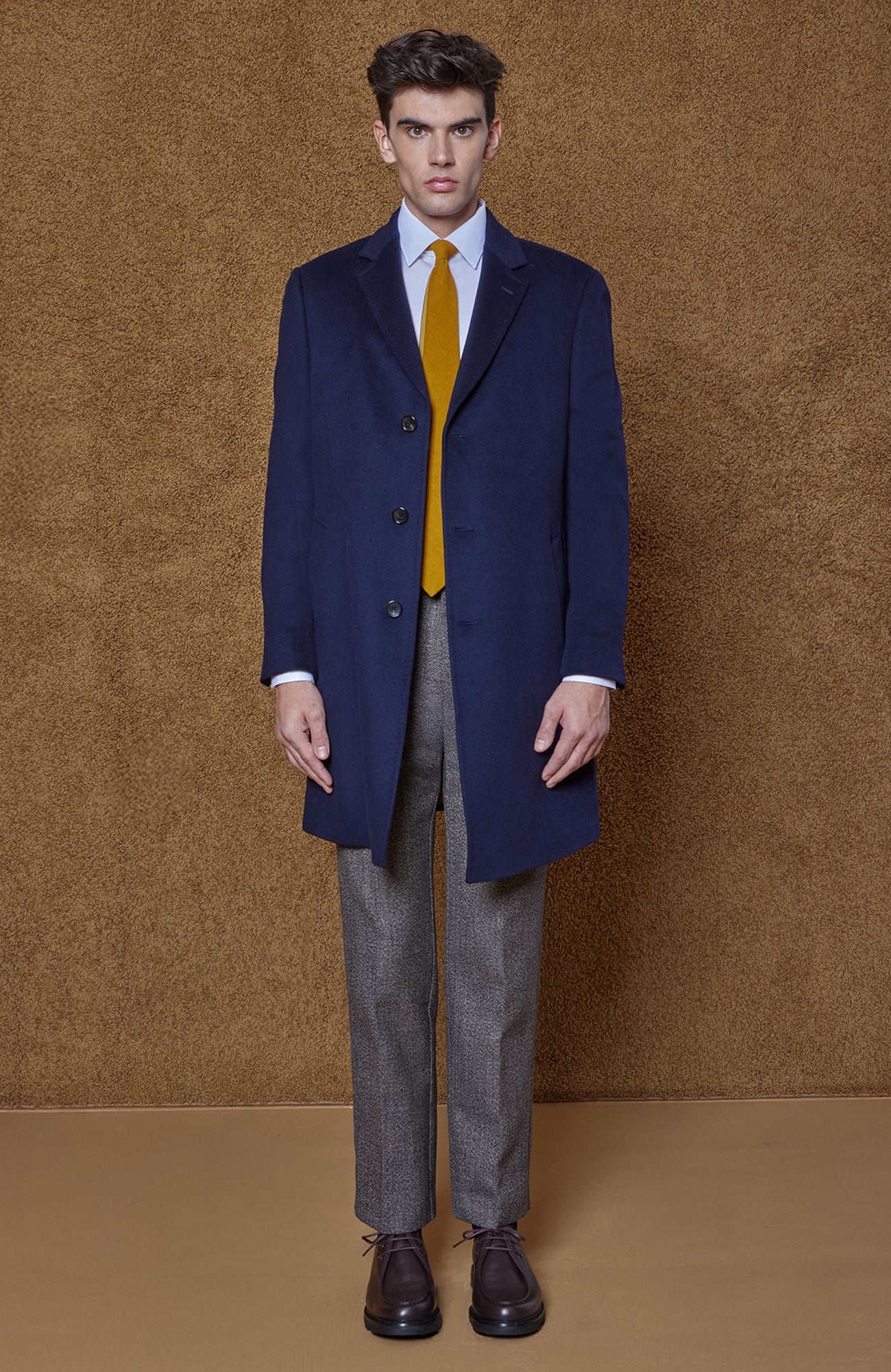 ST - PIERRE NAVY CASHMERE TOPCOAT - Dress - Cardinal of Canada - CA - ST - PIERRE NAVY CASHMERE TOPCOAT