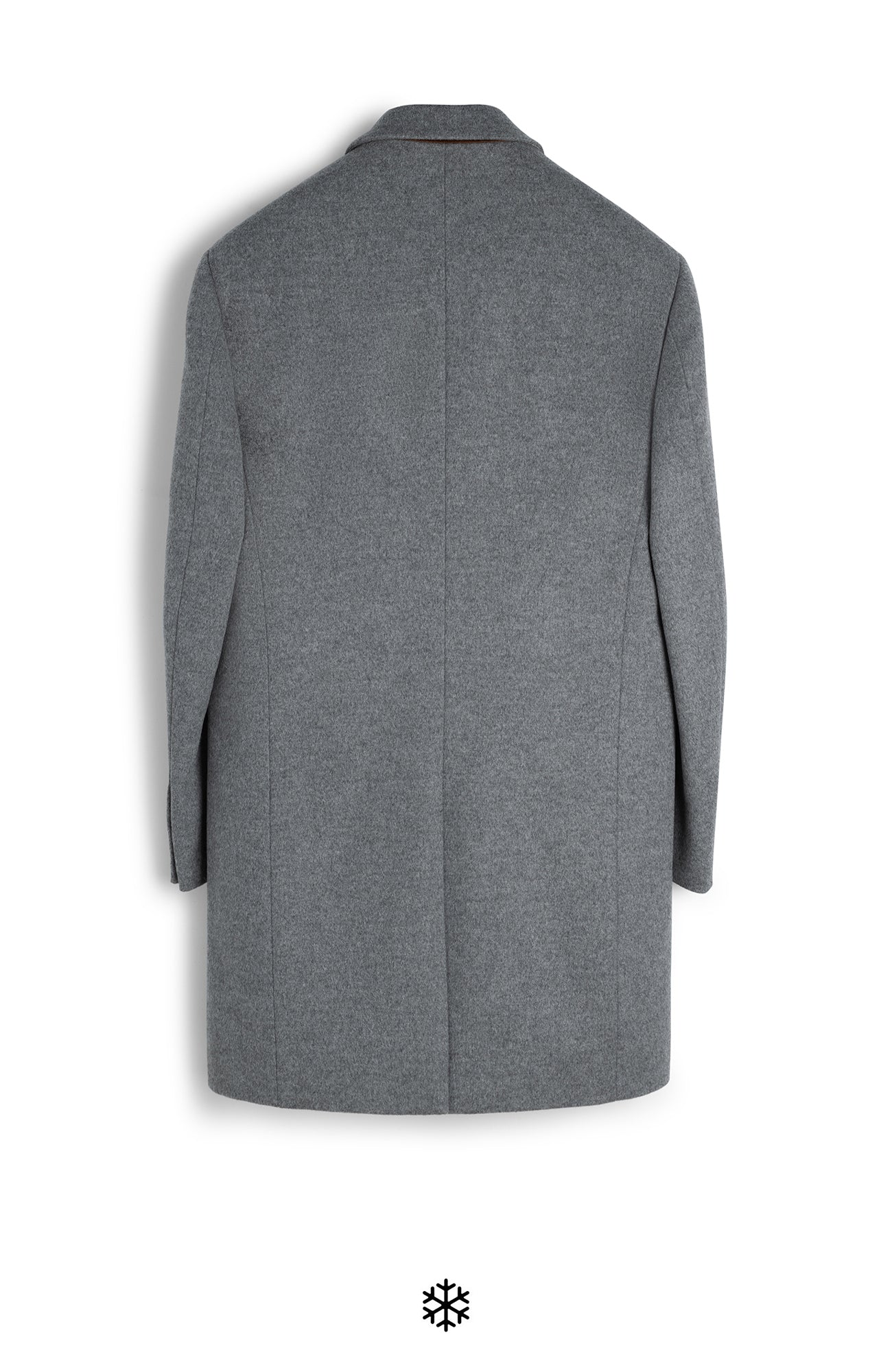 SUTTON LIGHT GRAY WOOL OVERCOAT - Cardinal of Canada-CA - sutton grey topcoat