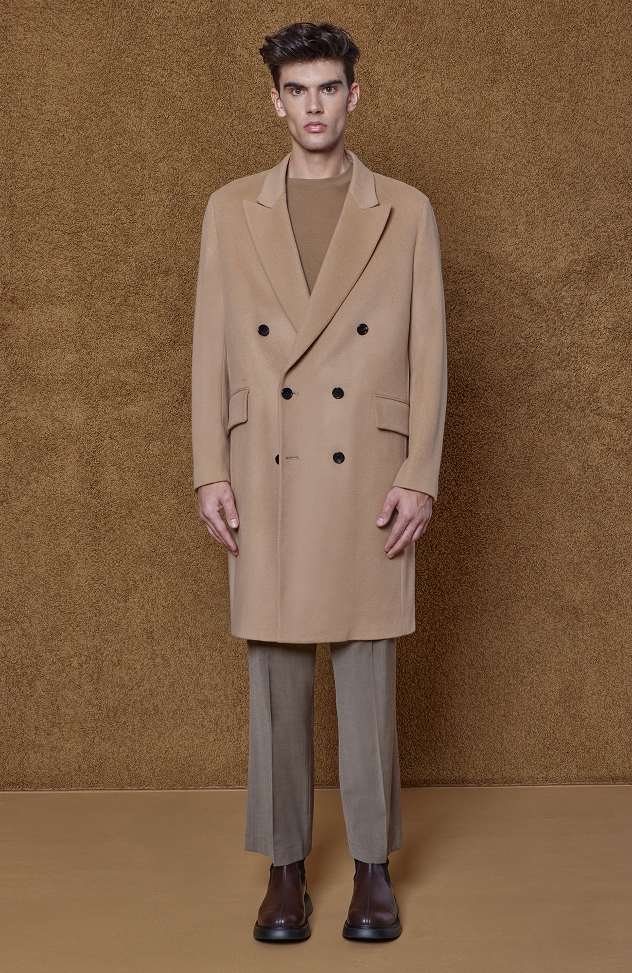 ジャケット・アウター Camel Cashmere Double Breasted Long Coat Cashmere camel coat | Max Mara