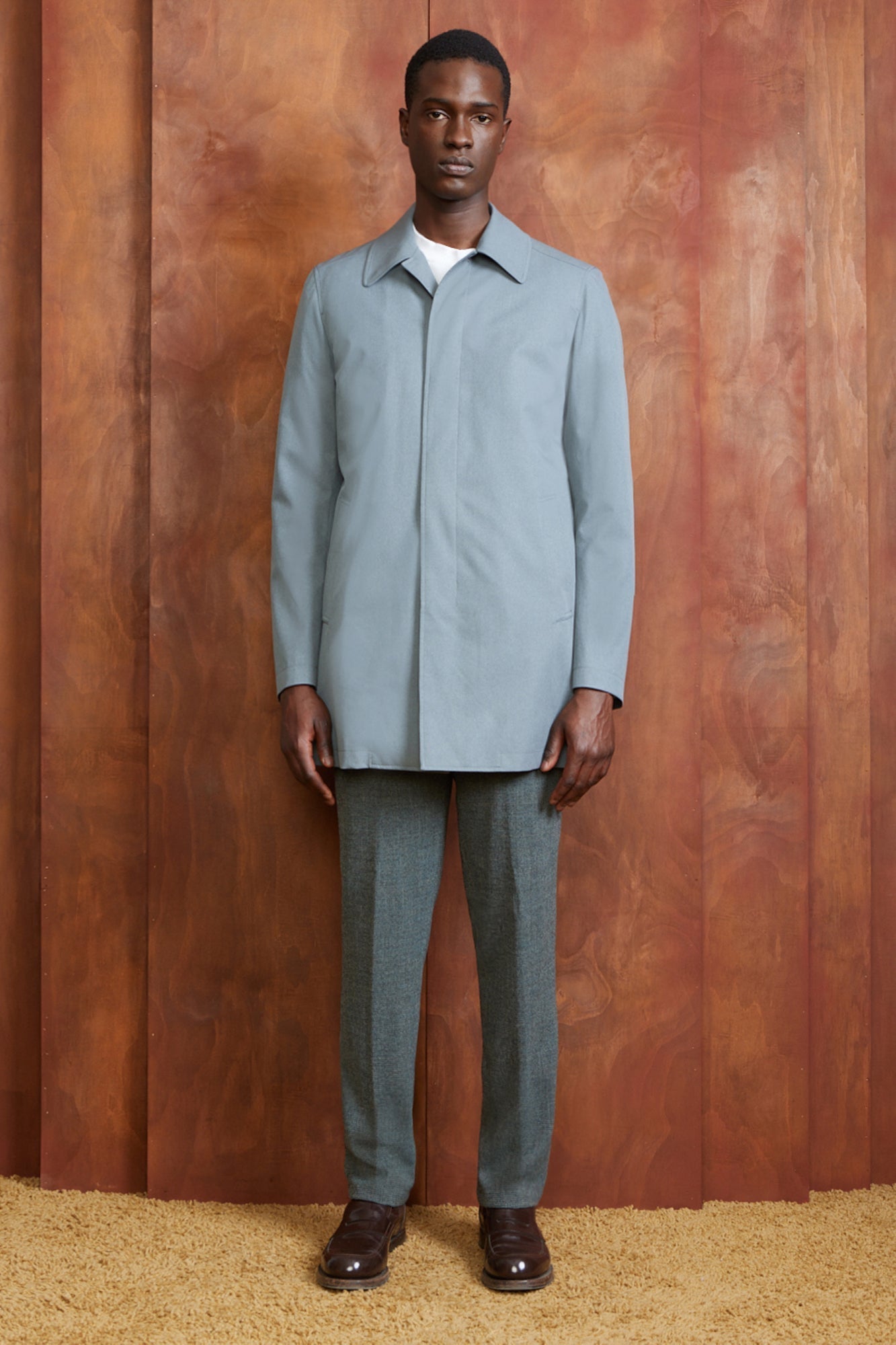 MCCORD GREY RAINCOAT WITH PRIMALOFT LINING - Cardinal of Canada-CA - MCCORD GREY RAINCOAT WITH PRIMALOFT LINING