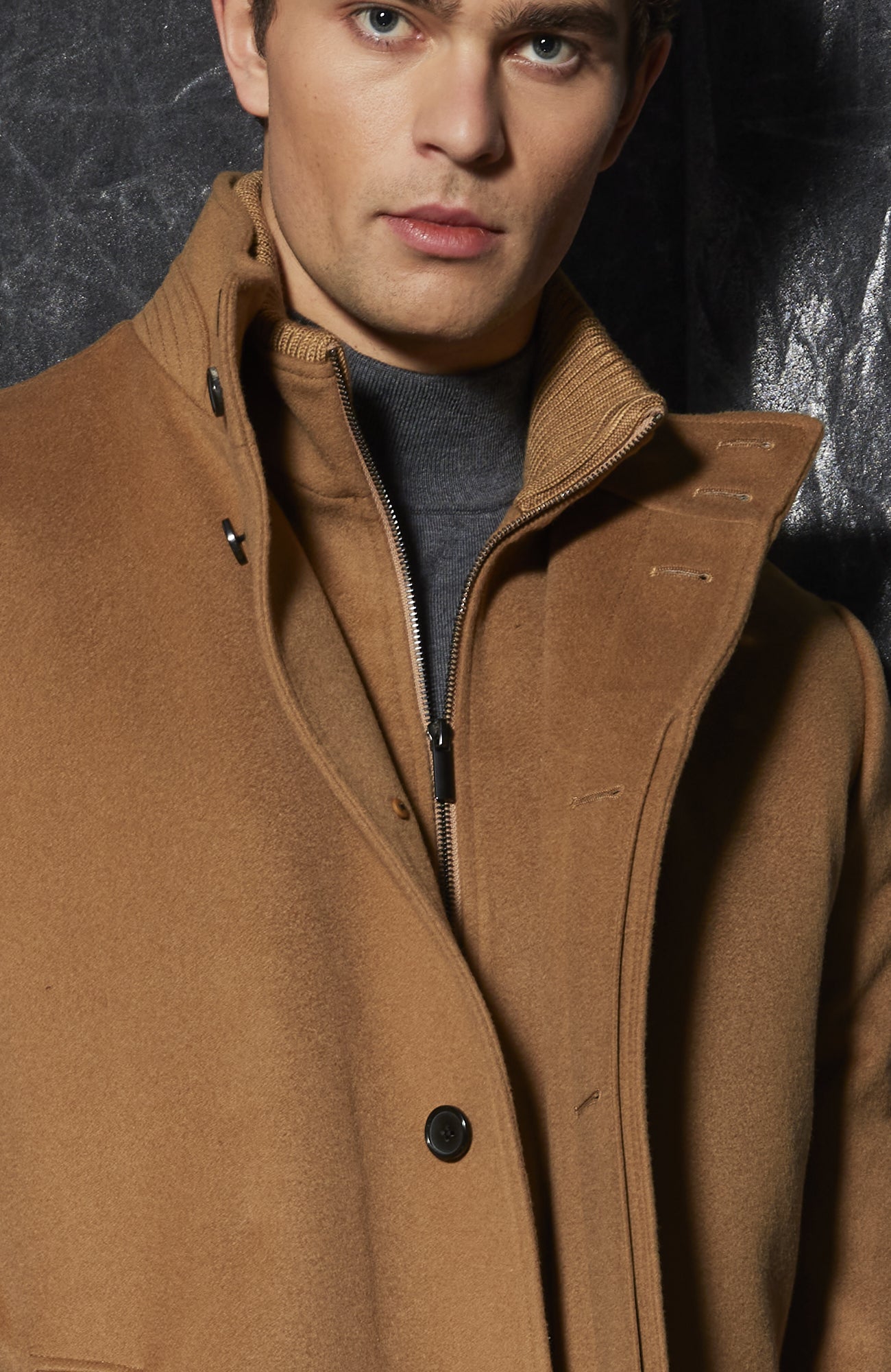 Mont-Royal Wool & Cashmere Car Coat In Vicuna