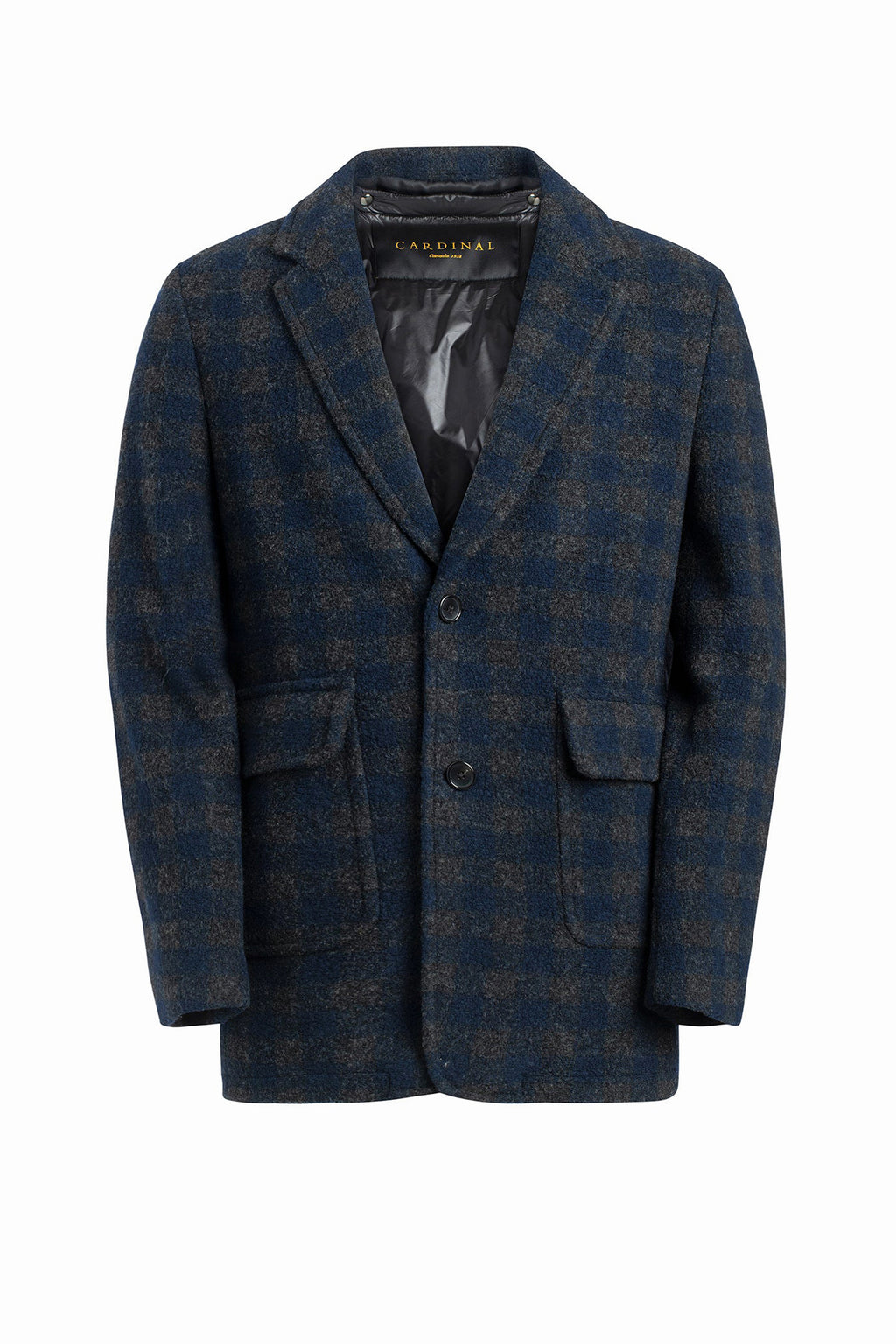 TYSON GRAY WOOL TOPCOAT WITH PRIMALOFT INSULATION