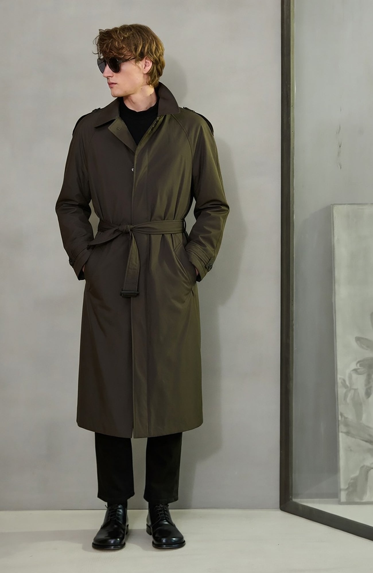 Limited Edition: Hans Charcoal Trenchcoat - MENS - Cardinal of Canada - CA - Limited Edition: Hans Charcoal Trenchcoat