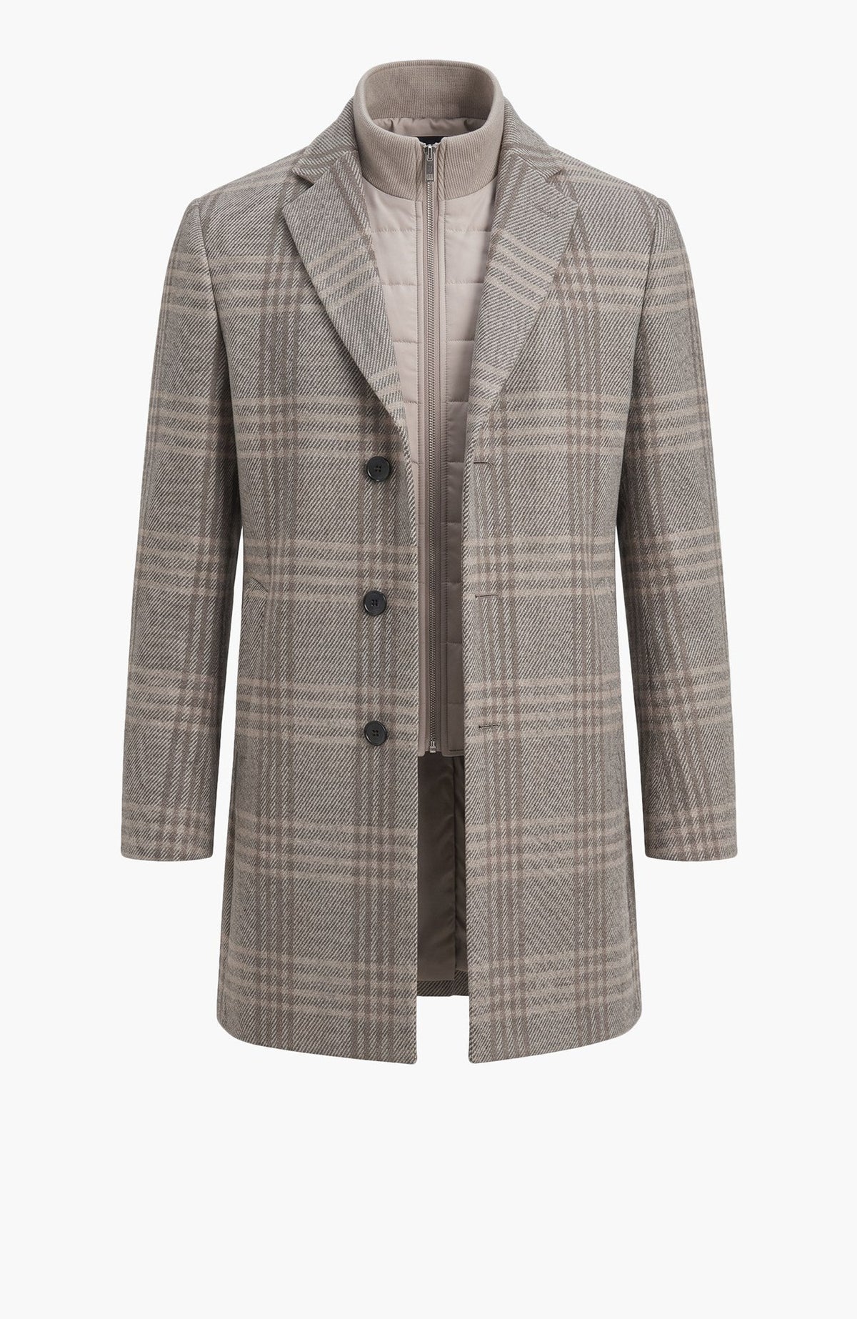 Limited Edition: LeClaire Plaid Wool & Cashmere Topcoat - MENS - Cardinal of Canada-CA - Limited Edition: LeClaire Plaid Wool & Cashmere Topcoat