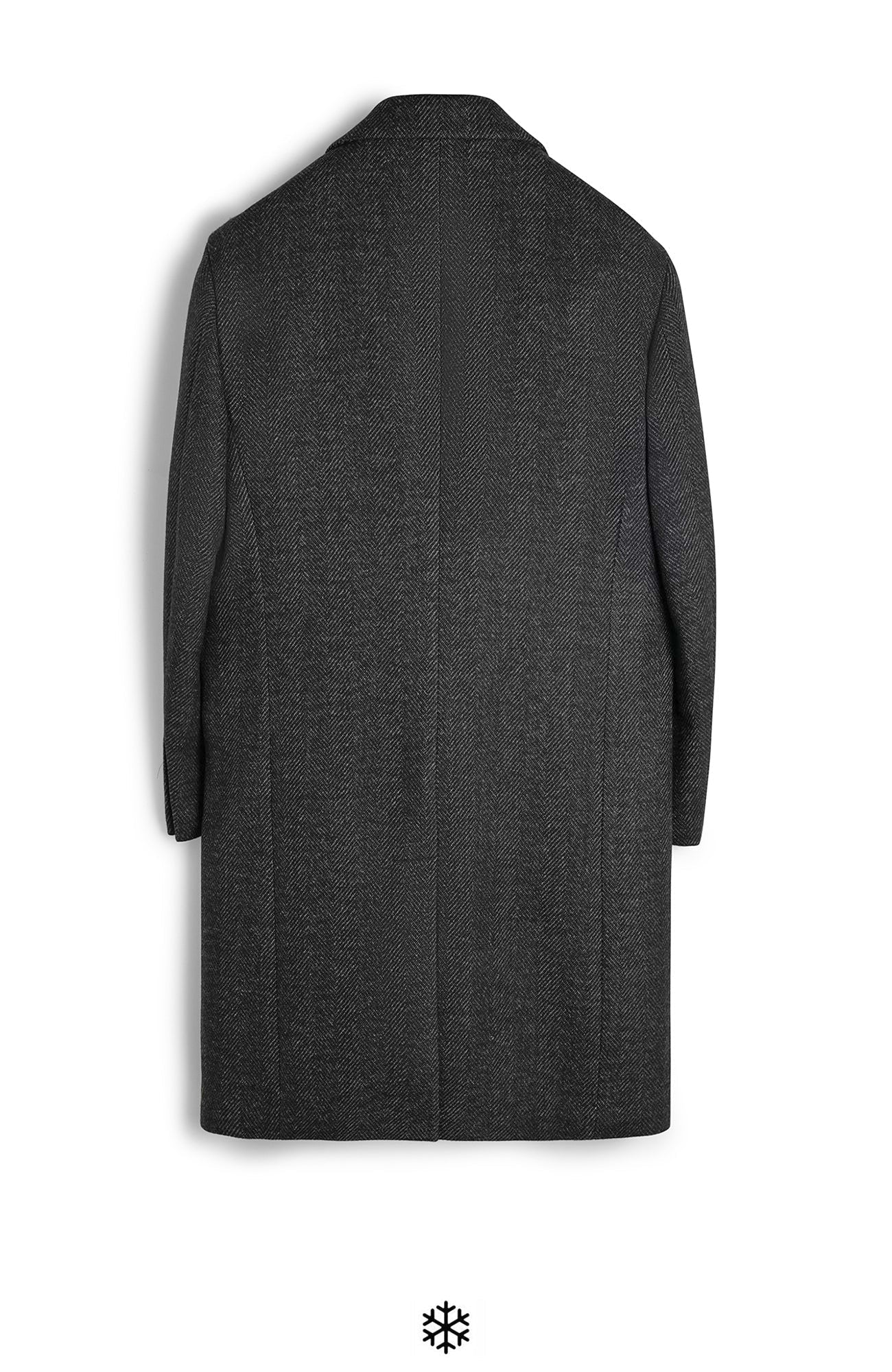 LIMITED EDITION: MERCER CHARCOAL HERRINGBONE WOOL TOPCOAT - MENS - Cardinal of Canada - CA - LIMITED EDITION: MERCER CHARCOAL HERRINGBONE WOOL TOPCOAT