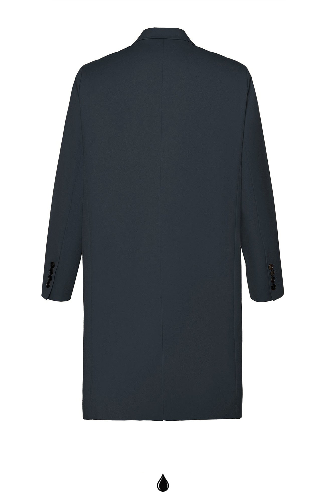 scottsdale navy raincoat 41.5 inches length