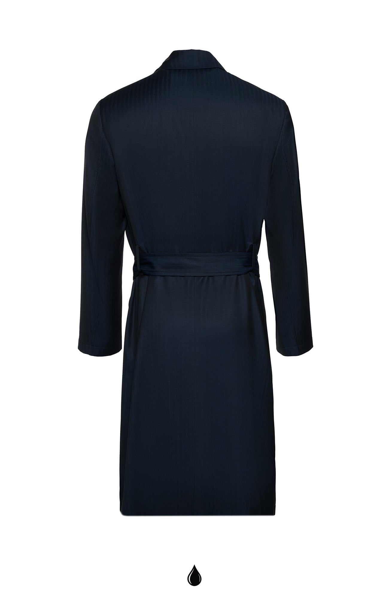 Navy shop trench dress