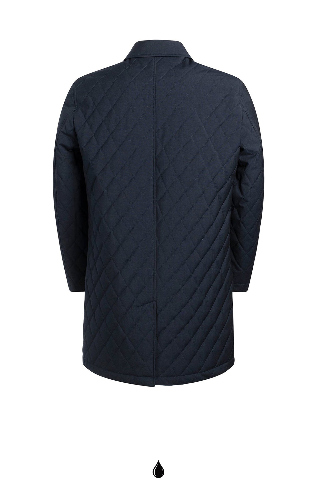 Navy blue car on sale coat