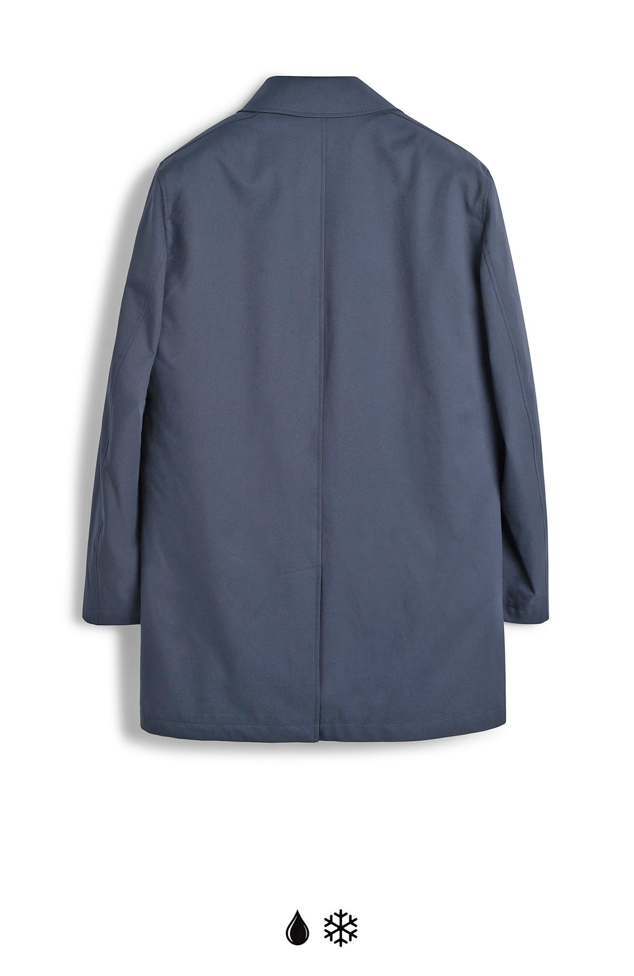MCCORD BLUE RAINCOAT WITH PRIMALOFT LINING