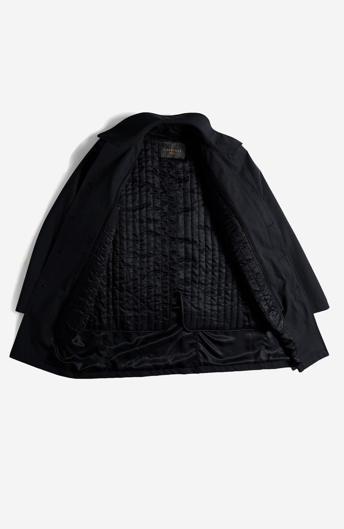 McCord II Black Raincoat With Primaloft Lining - MENS - Cardinal of Canada-CA - McCord II Black Raincoat With Primaloft Lining