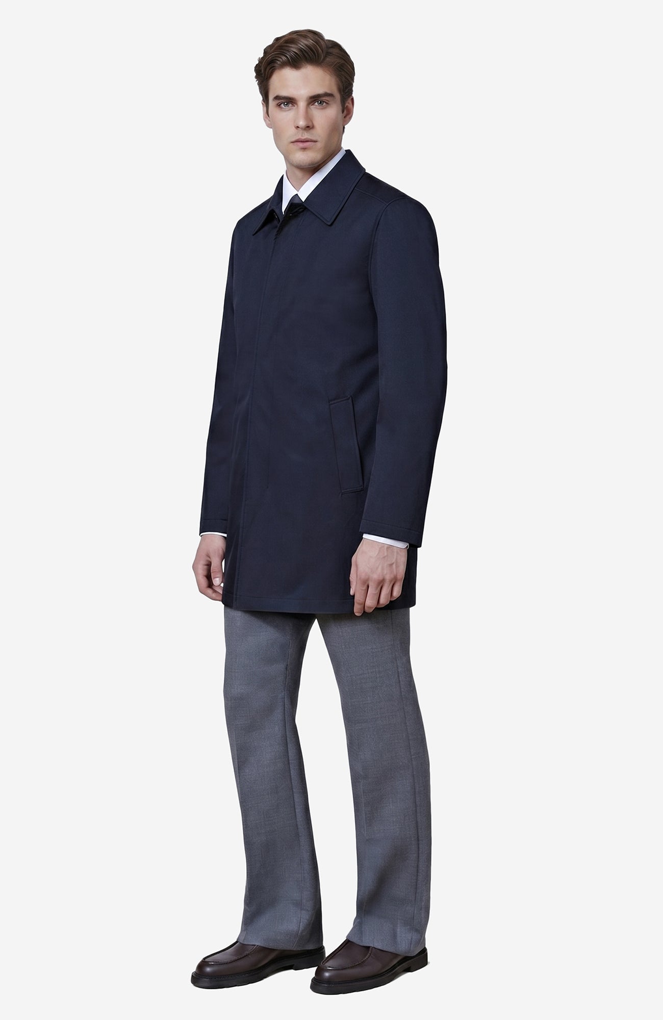 McCord II Dark Navy Raincoat With Primaloft Lining - Cardinal of Canada - CA - McCord II Dark Navy Raincoat With Primaloft Lining