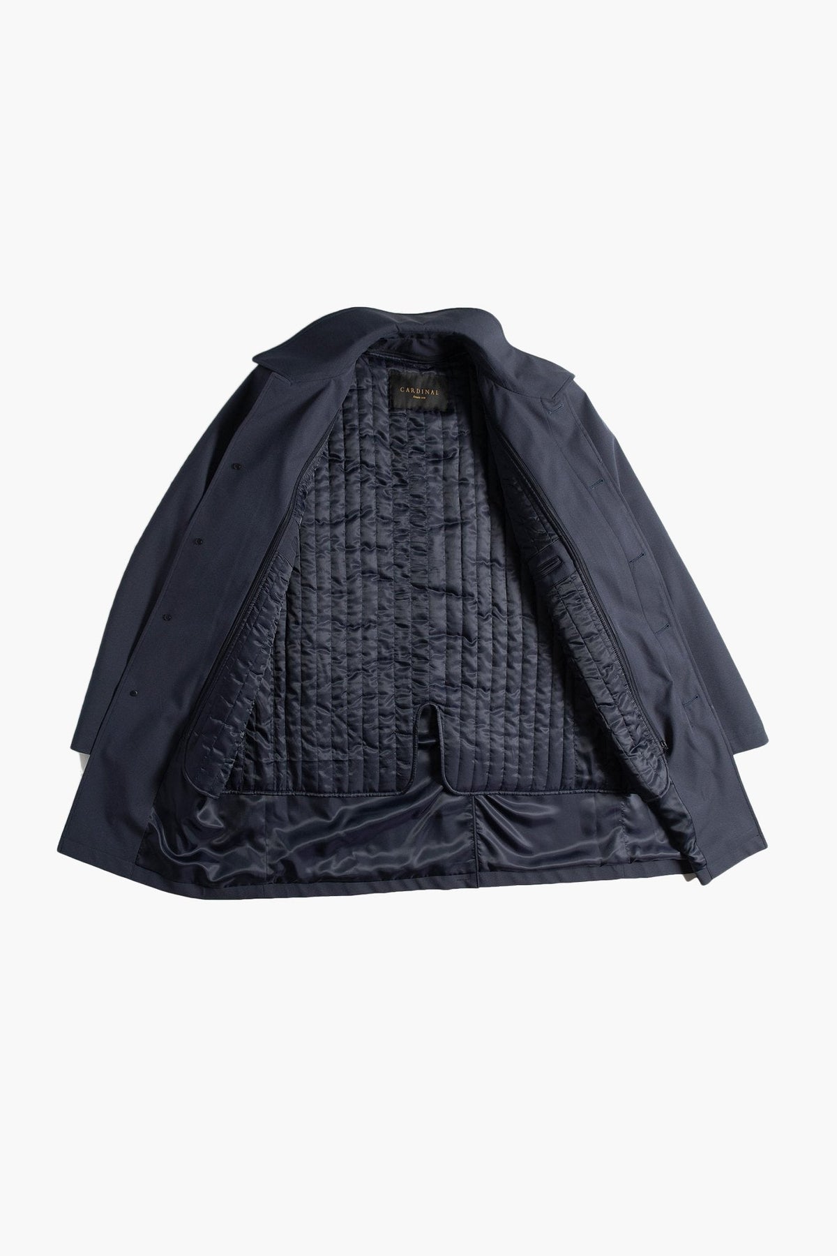 McCord II Dark Navy Raincoat With Primaloft Lining - Cardinal of Canada-CA - McCord II Dark Navy Raincoat With Primaloft Lining