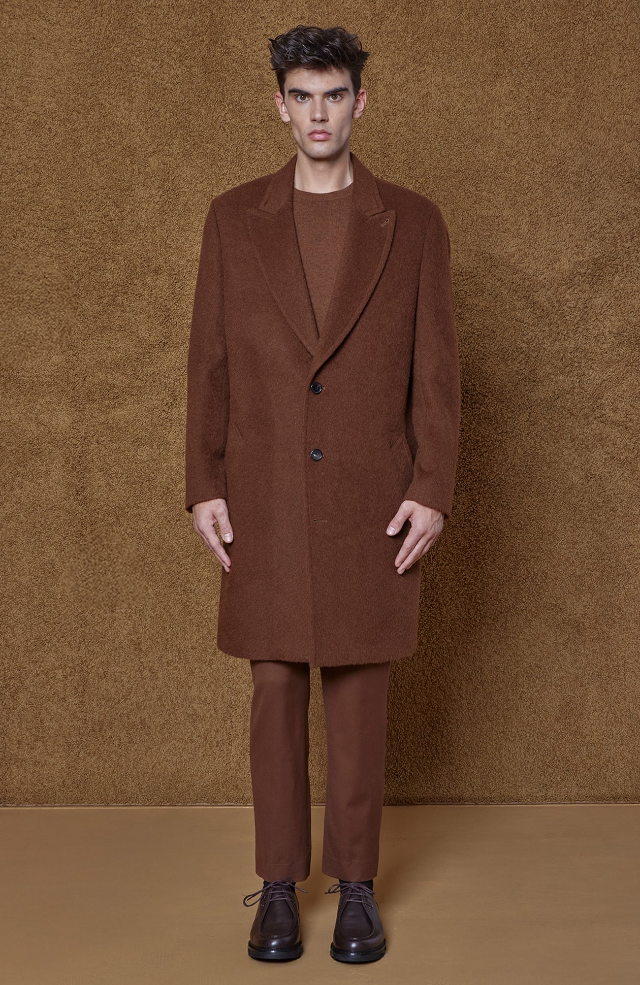 MERCURY WOOL AND ALPACA BLEND TOPCOAT - MENS - Cardinal of Canada - CA - MERCURY WOOL AND ALPACA BLEND TOPCOAT