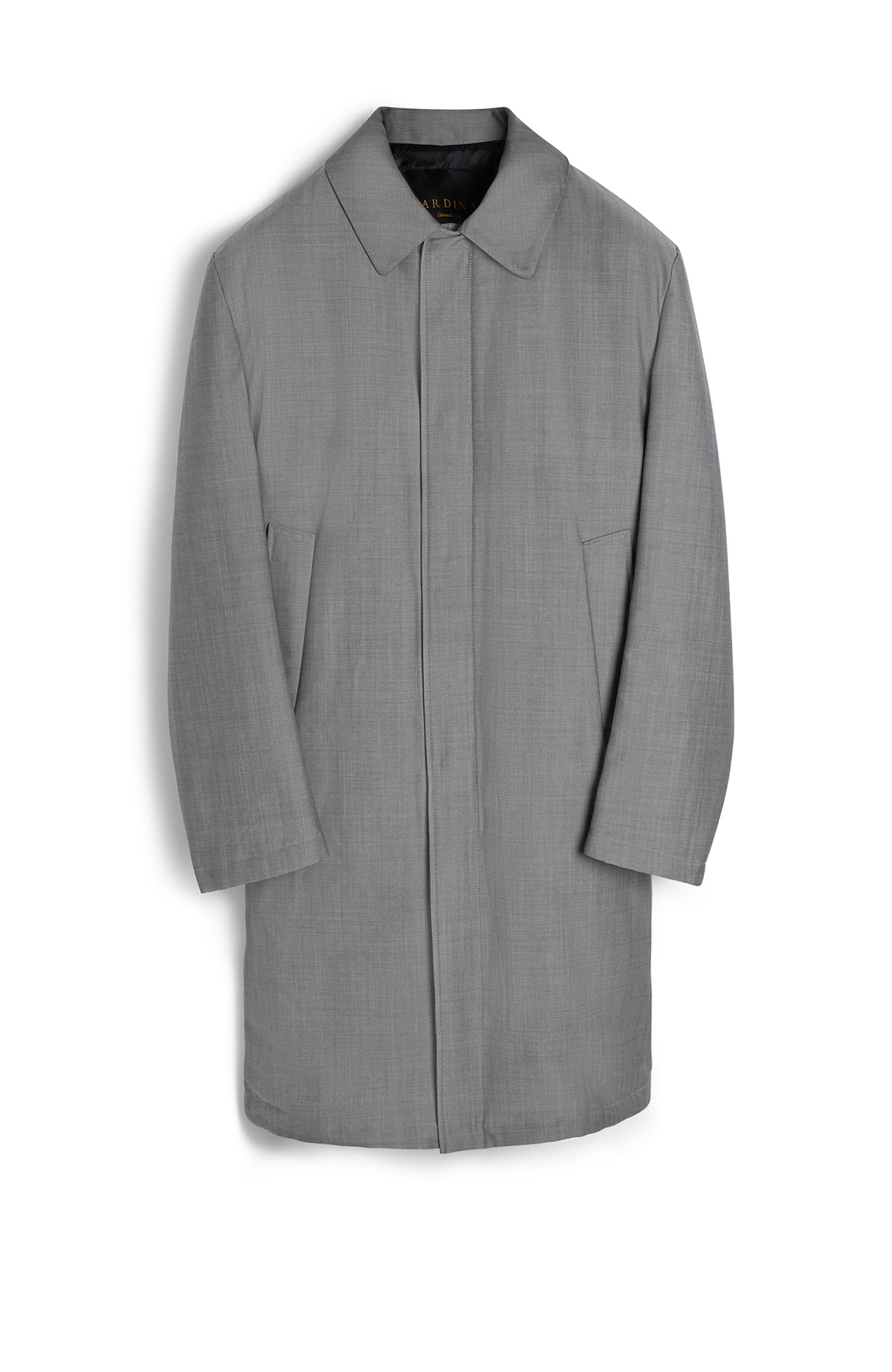 NOAH WOOL & MOHAIR GREY OVERCOAT - MENS - Cardinal of Canada - CA - NOAH WOOL & MOHAIR GREY OVERCOAT 41 INCH LENGTH