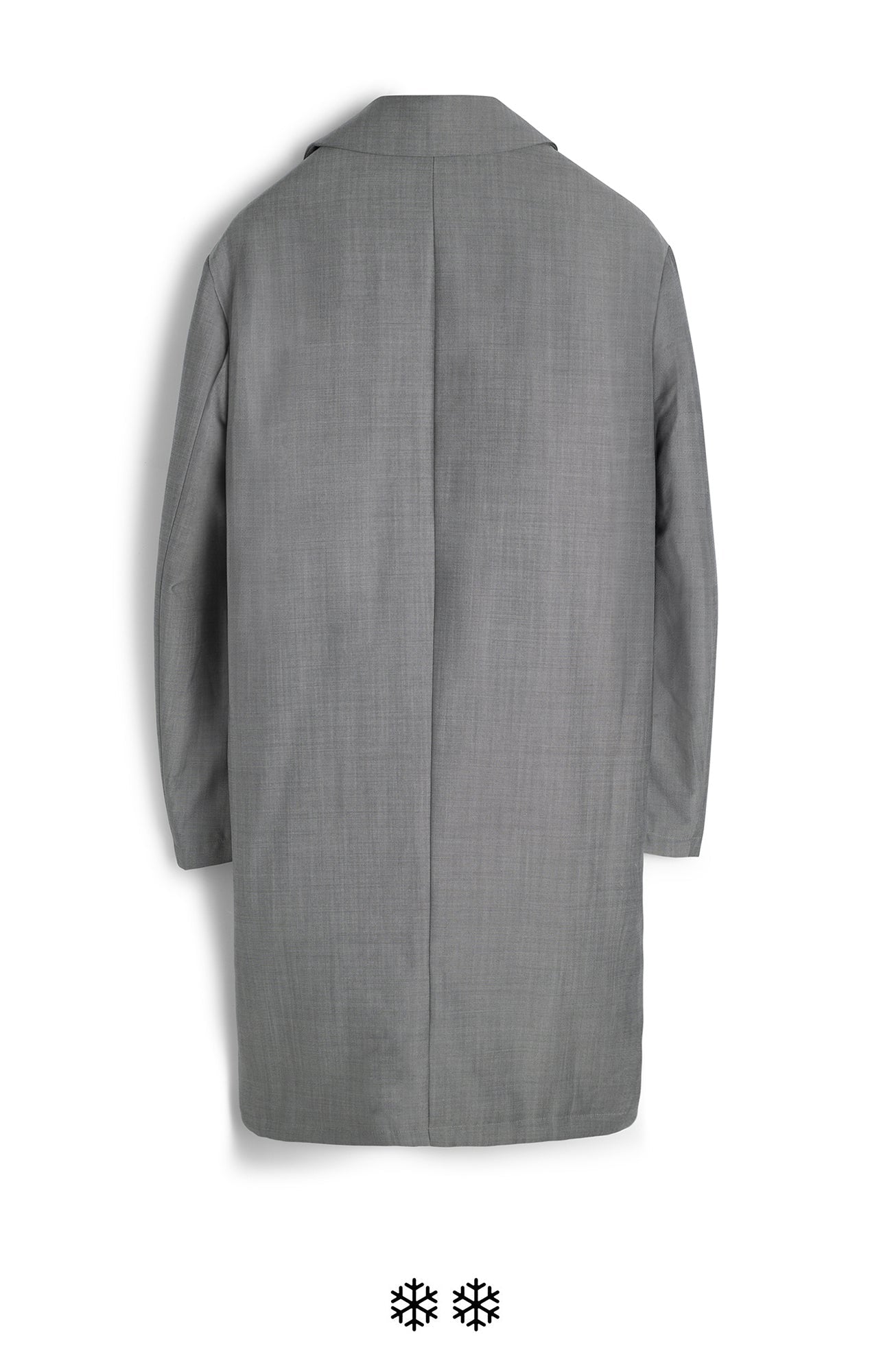 NOAH WOOL & MOHAIR GREY OVERCOAT - MENS - Cardinal of Canada - CA - NOAH WOOL & MOHAIR GREY OVERCOAT 41 INCH LENGTH