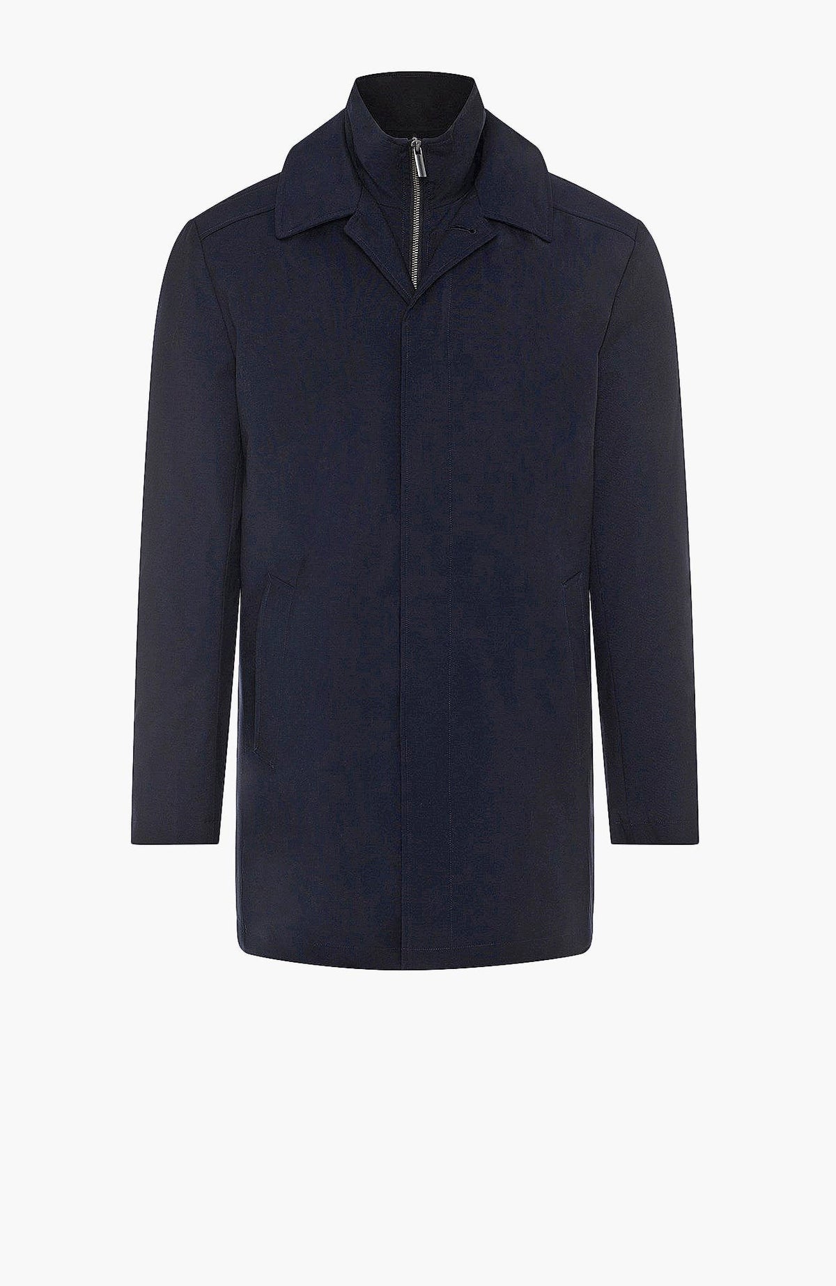 Samson Navy Wool City Coat - MENS - Cardinal of Canada-CA - Samson Navy Wool City Coat