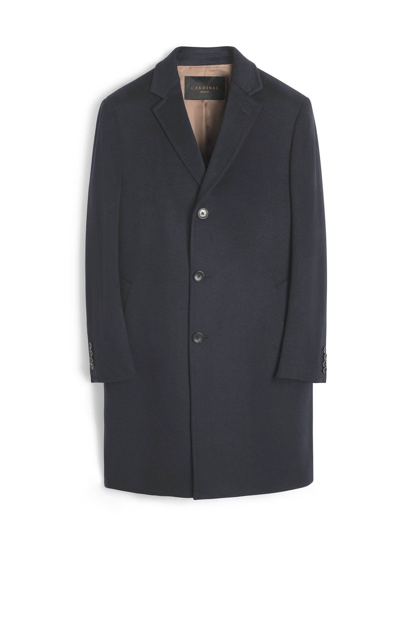 ST - PIERRE CHARCOAL CASHMERE OVERCOAT - Dress - Cardinal of Canada - CA - ST - PIERRE CHARCOAL CASHMERE OVERCOAT