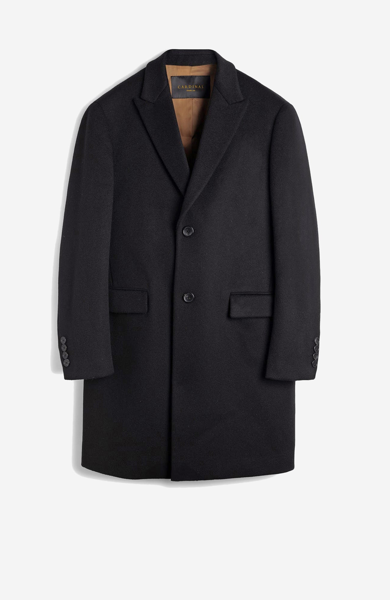 Sutton Black Wool Topcoat - Dress - Cardinal of Canada - CA - Sutton Black Wool Topcoat