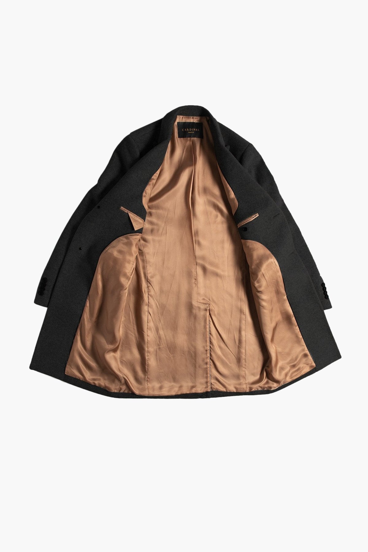 Sutton Black Wool Topcoat - Dress - Cardinal of Canada-CA - Sutton Black Wool Topcoat