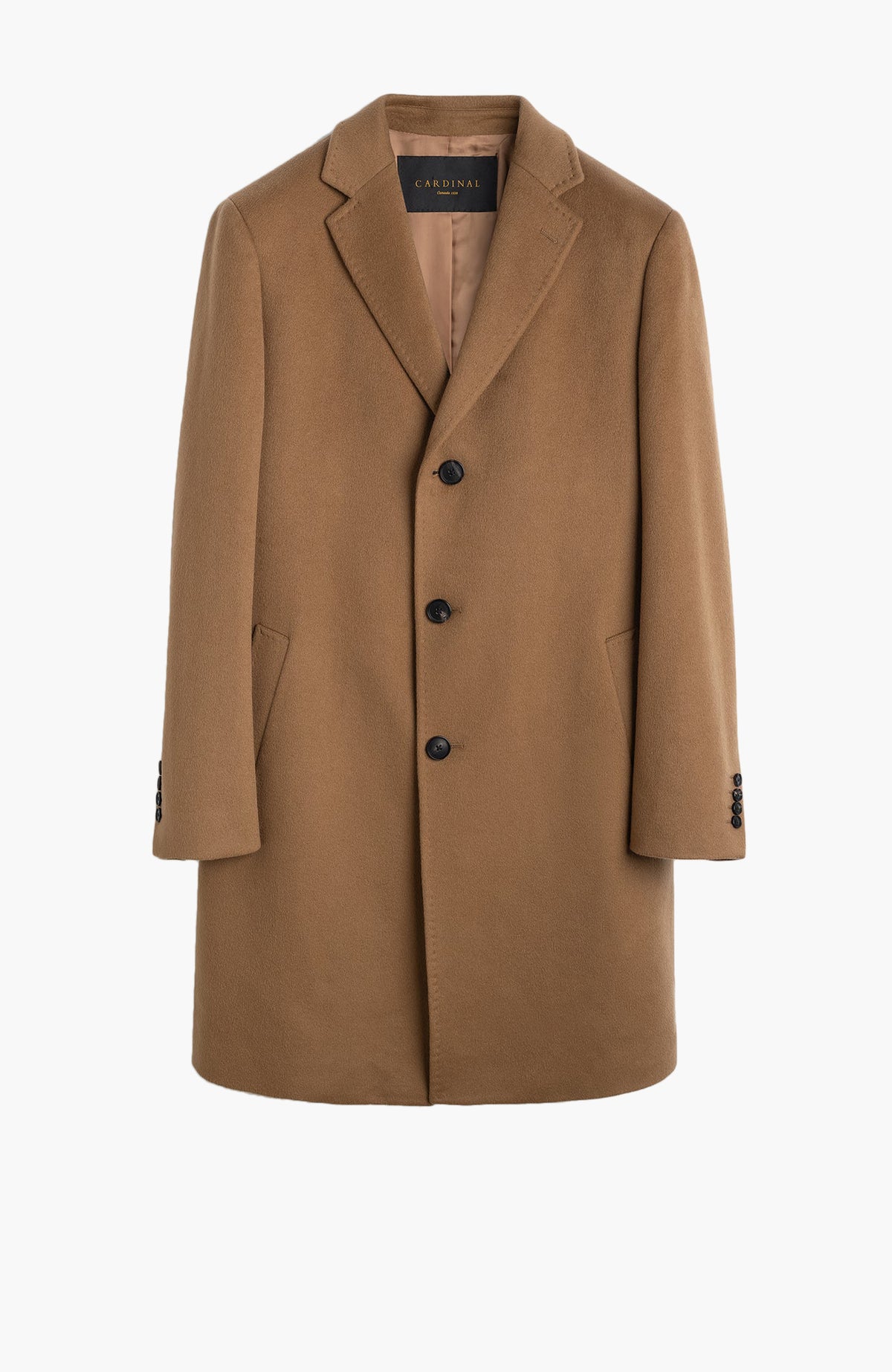 St. Pierre Cashmere Topcoat In Vicuna