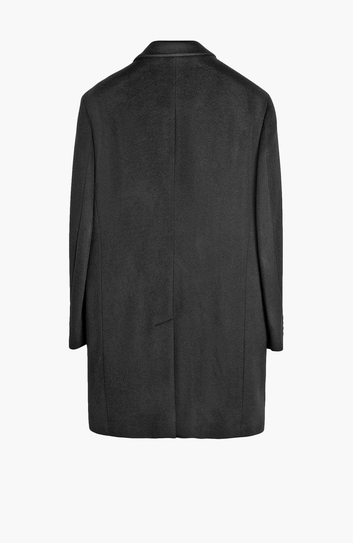 St-Pierre Charcoal Cashmere Topcoat