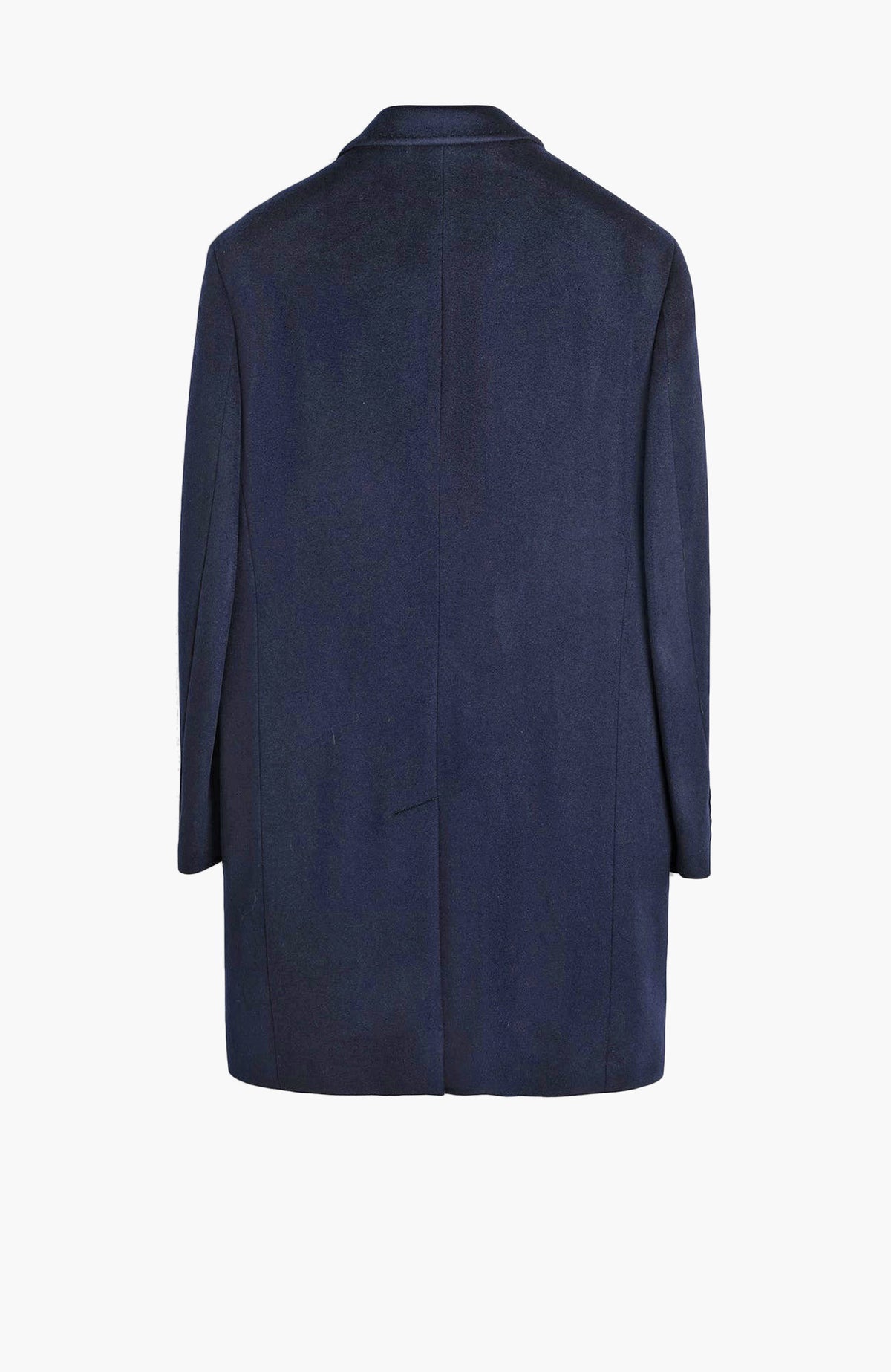 St-Pierre Navy Cashmere Topcoat