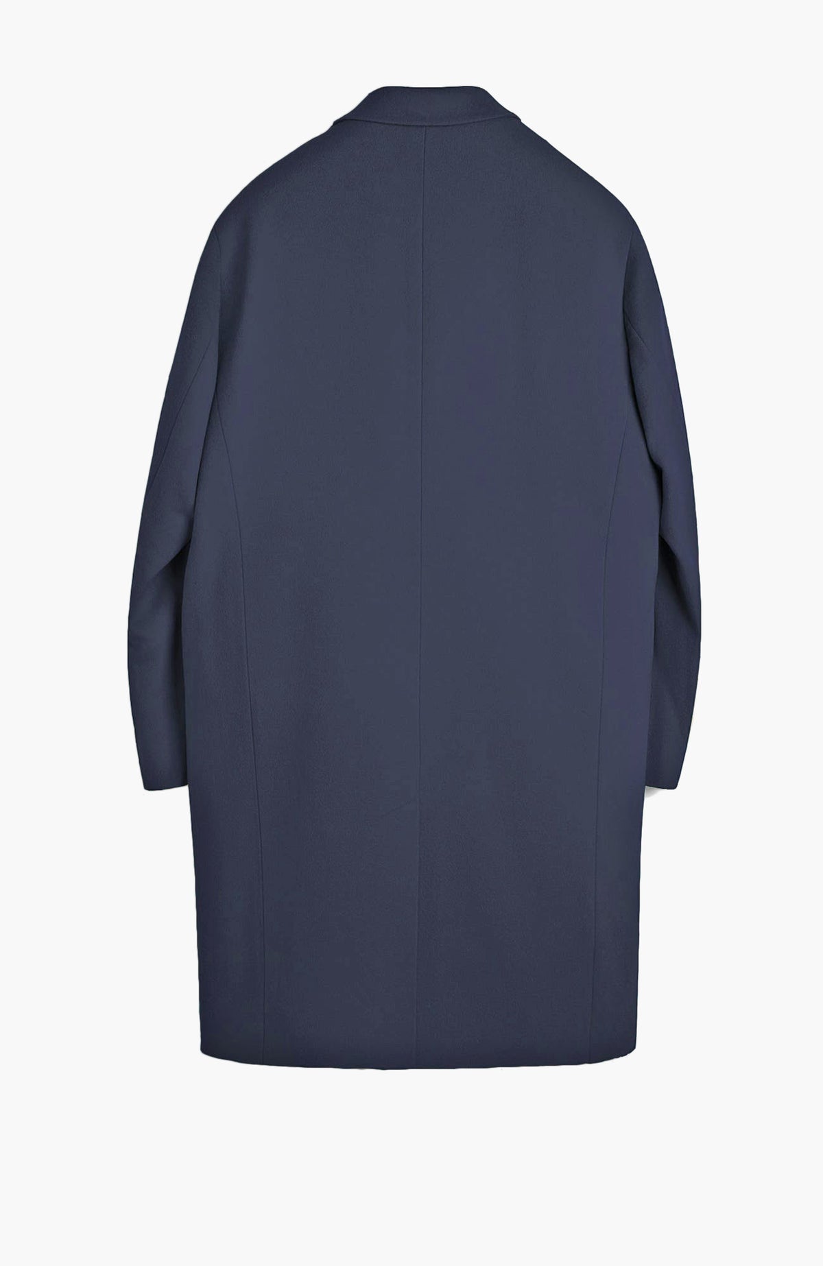 Thomas Navy Cashmere Overcoat