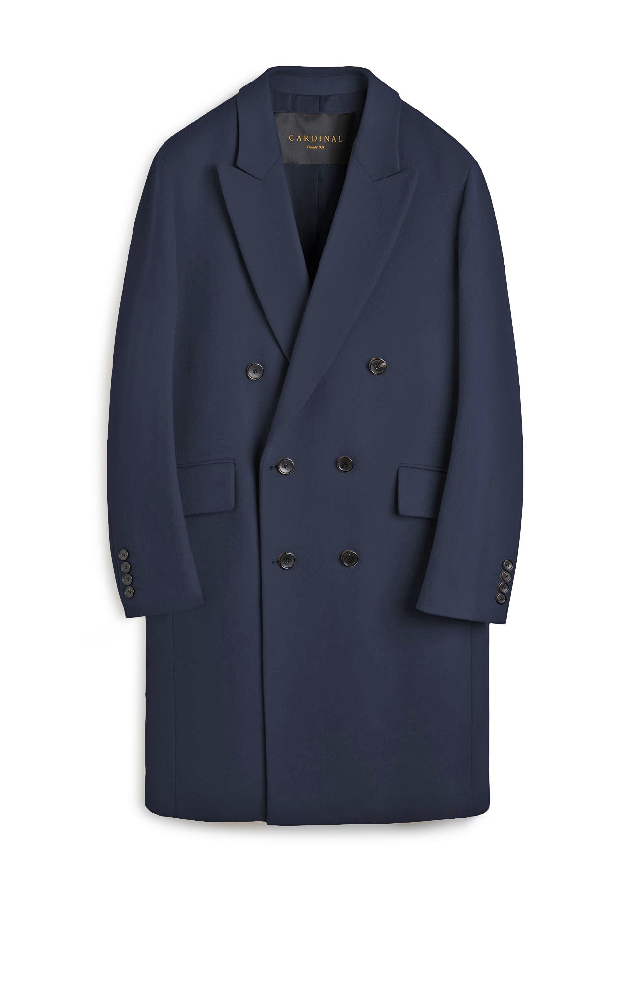 ジャケット・アウター CAROL SHOPPE GRANPA WOOL COAT NAVY CAROL SHOPPE GRANPA WOOL COAT NAVY