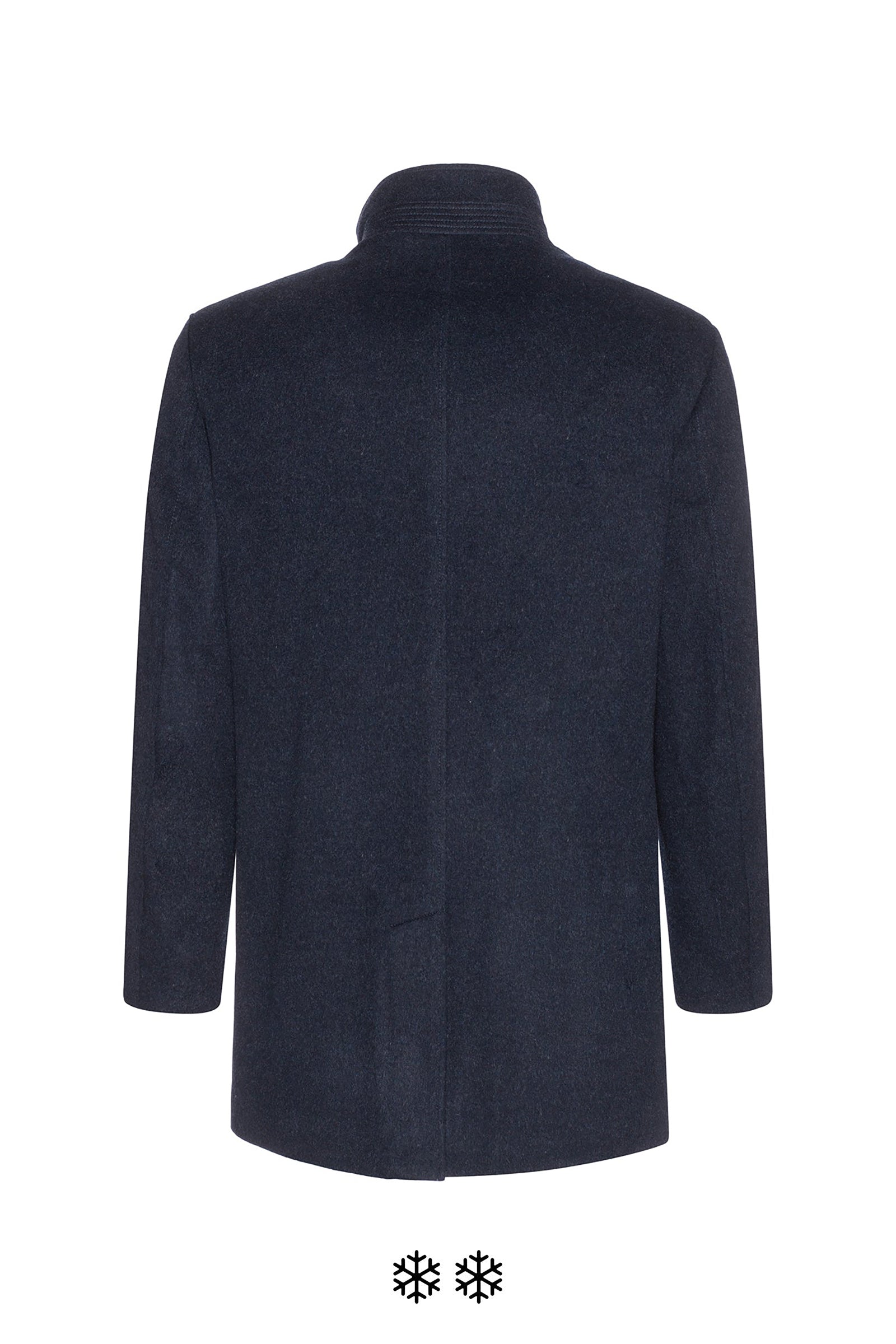 Navy wool clearance coat